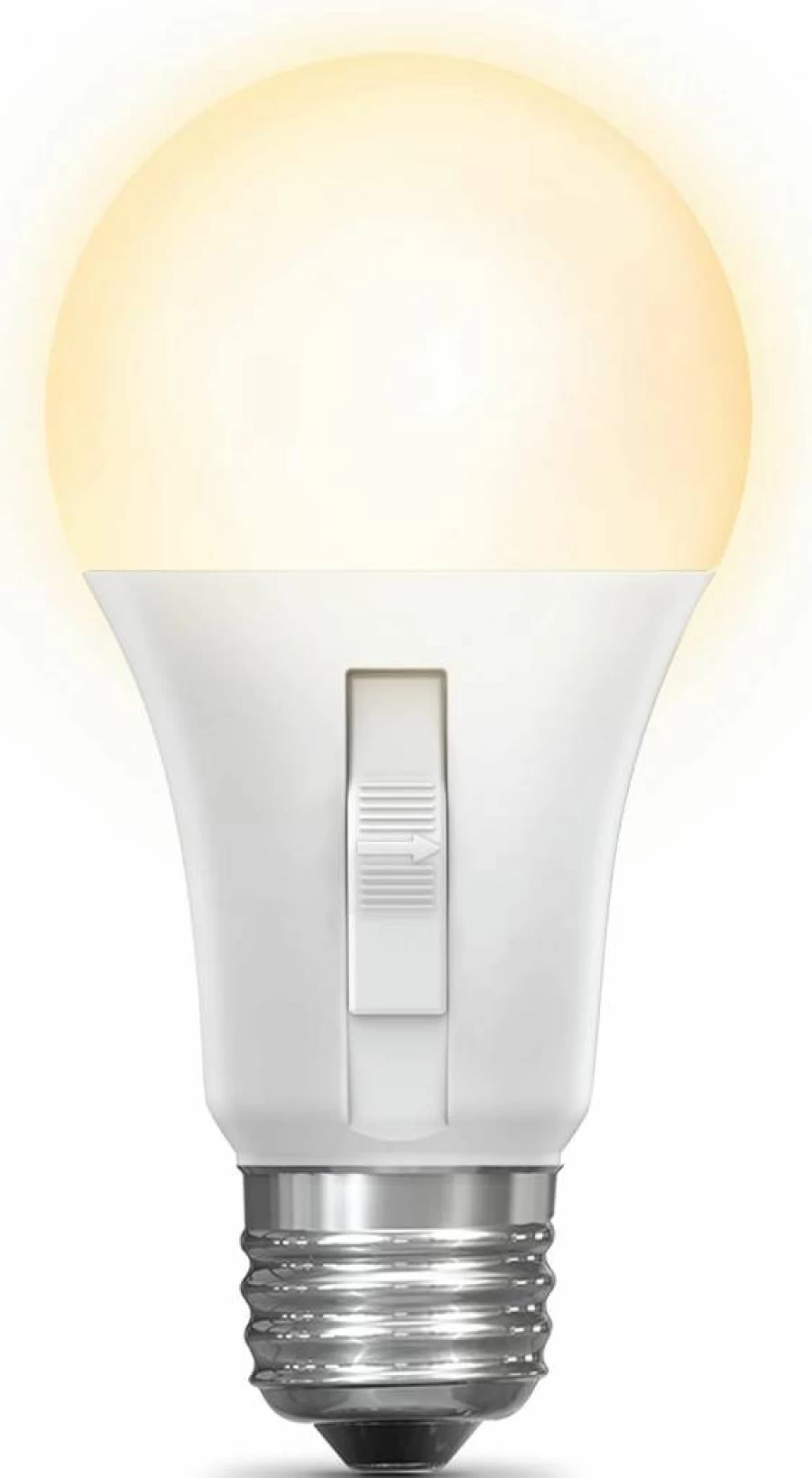 Feit Electric A19 LED Light Bulb - 60W Equivalent, 800 Lumen, 3 Color Temperatures (2700K/4000K/5000K), Dusk to Dawn Sensor, E26 Base, 15 Year Lifespan